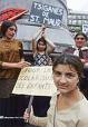 Femmes Roms en manfestations