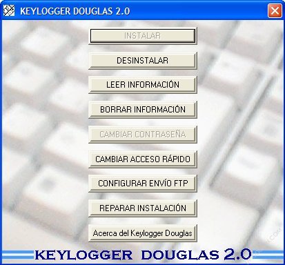 Keylogger Douglas 2.0 (Monitorear tu teclado)