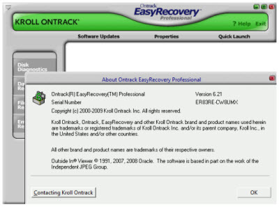 Ontrack EasyRecovery Professional 6.21.02