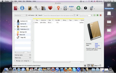 calibre 0.7.15 - Mac Os X