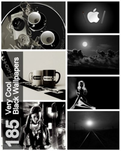 185  Very Cool Black Wallpapers