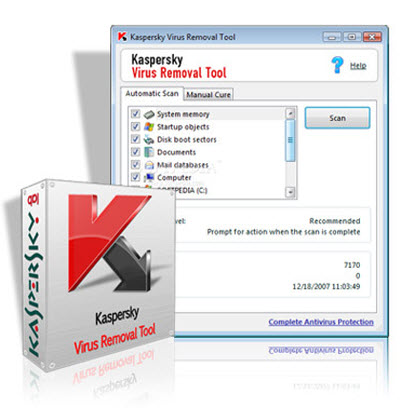 Kaspersky Virus Removal Tool 9.0.0.722 Portable [04/08/2010]